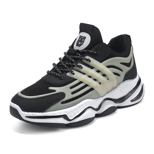 Damen Sportliche Sneakers mit atmungsaktiver Oberflächenstruktur EB