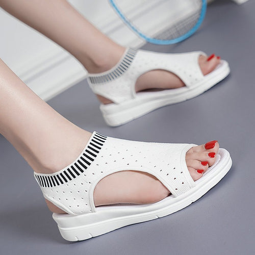 Damen Komfortable und atmungsaktive Sandalen EB