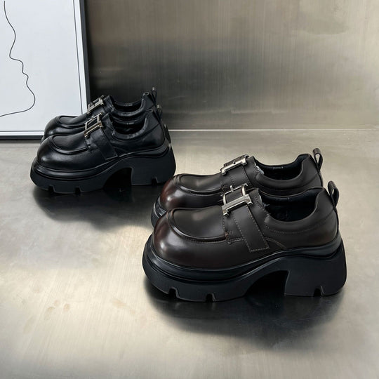 Damen Chunky Clogs mit modischer Schnallenverzierung und rutschfester Sohle EB