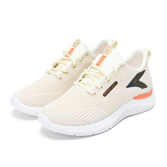Damen Sportliche Atmungsaktive Sneakers mit flexiblem Mesh-Obermaterial EB