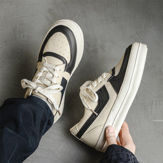 Damen modische Sneaker mit atmungsaktiven Einsätzen und strukturiertem Obermaterial EB