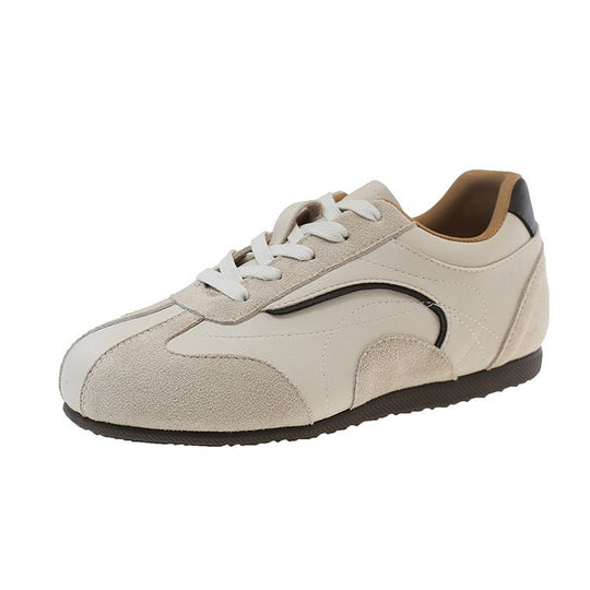 Damen sportliche Sneaker mit atmungsaktivem Obermaterial und robustem Sohlenprofil EB