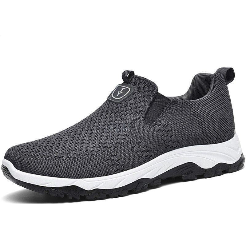 Damen Sportliche Slip-On Sneakers mit flexiblem Design und atmungsaktiver Oberflächenstruktur EB