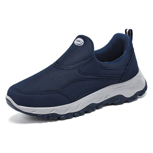 Damen Bequeme Slip-On Sportschuhe mit stoßdämpfender Sohle und flexiblem Obermaterial EB