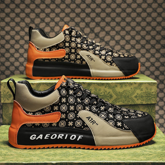 Damen Sneakers mit floralem Design und stoßdämpfendem Komfort EB