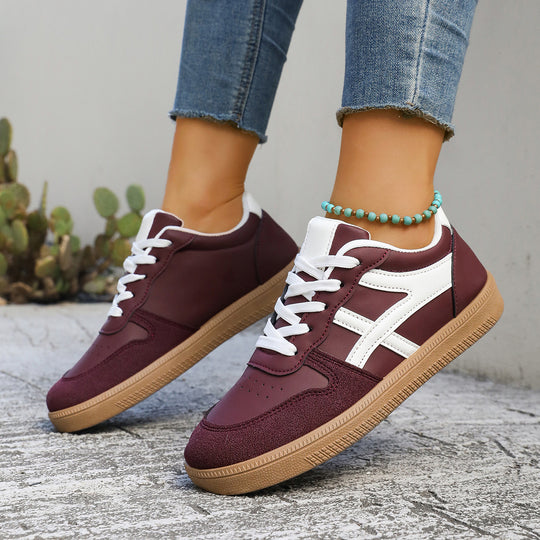 Damen Sneakers mit atmungsaktivem Obermaterial und rutschfester Sohle EB