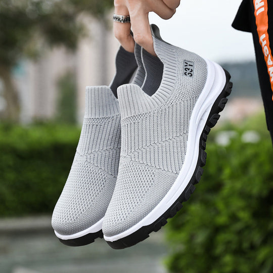 Damen Komfortable und atmungsaktive Strick-Sneaker EB