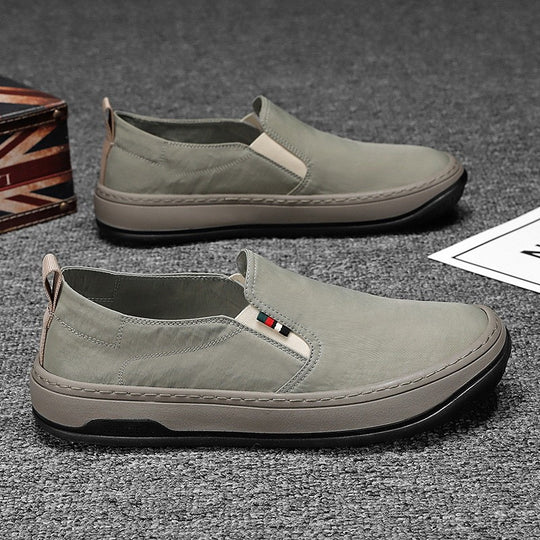 Damen Bequeme Slip-On Freizeitschuhe mit gepolsterter Sohle EB