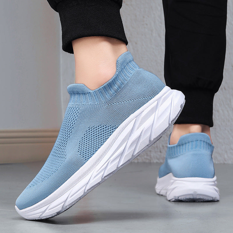 Damen Atmungsaktive Strick-Sneaker mit flexiblem Sockendesign EB