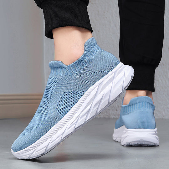 Damen Atmungsaktive Strick-Sneaker mit flexiblem Sockendesign EB