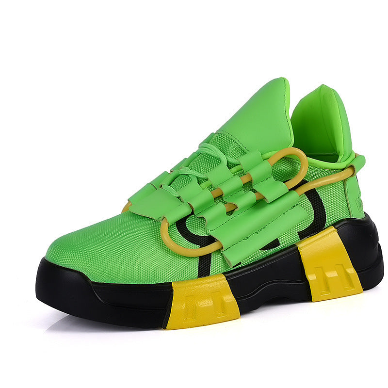 Damen Modische Sneakers mit innovativem Schnürsystem und stoßdämpfender Sohle EB