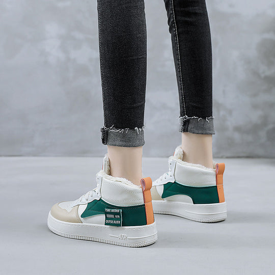 Damen Hochwertige Sneaker mit Warmfutter EB