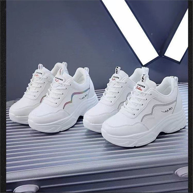 Damen Sportliche Sneakers mit ergonomischem Design und dämpfender Laufsohle EB