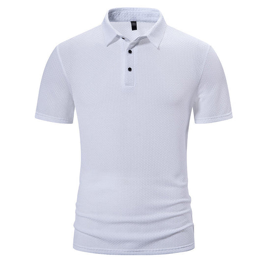 Herren Polohemd mit strukturiertem Design und modernen Akzenten EB