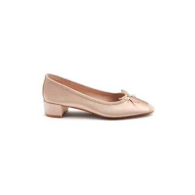 Damen elegante Ballerinas mit zartem Schleifen-Detail EB