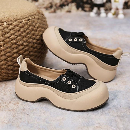 Damen Komfortable Sneaker im stilvollen Chunky Design EB