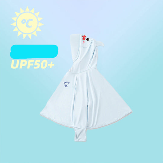 Mädchen funktionale UV-Schutzjacke mit Kapuze EB