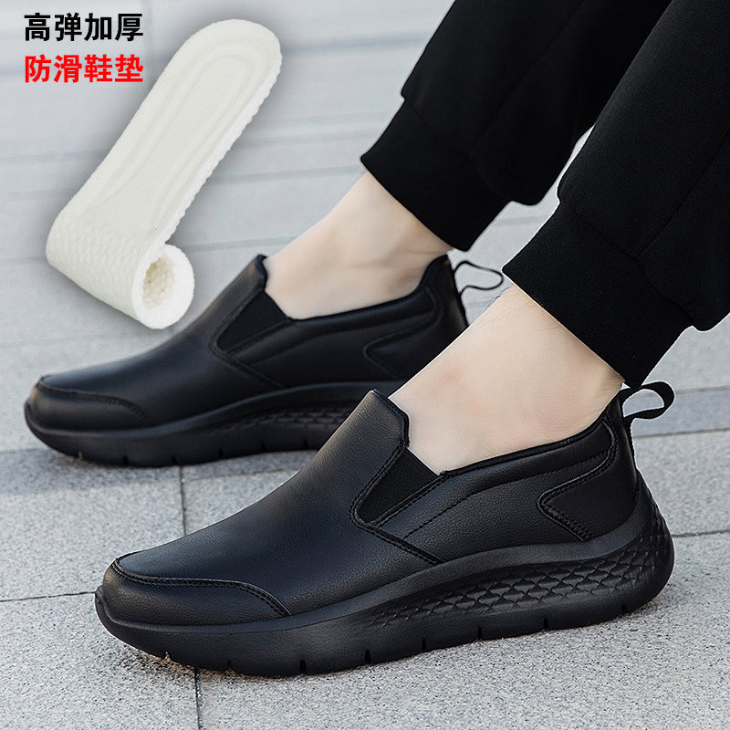 Damen bequeme Slip-On Sneakers mit elastischem Design und rutschfester Sohle EB