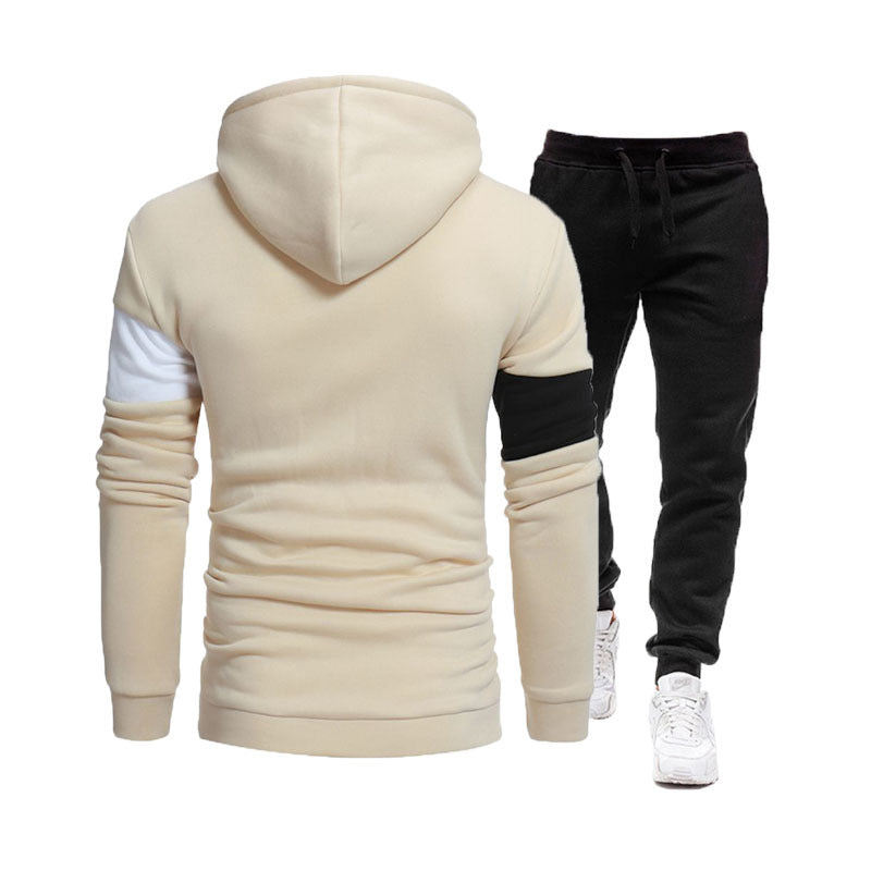 Herren modisches Sweatshirt- und Jogginghose-Set EB