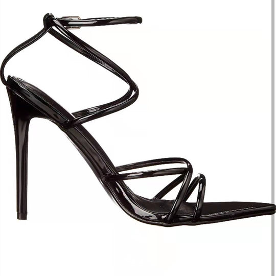Damen Elegante und verführerische Stilettos mit fein gearbeiteten Riemen EB
