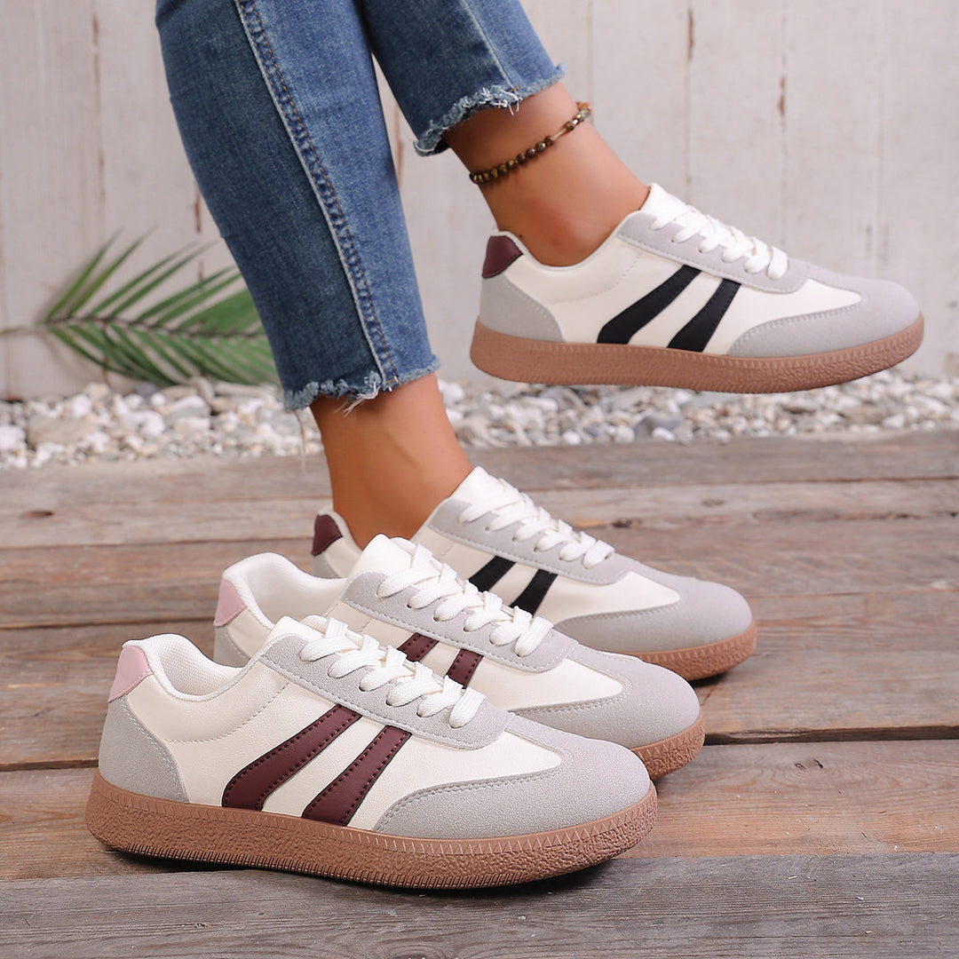 Damen Sneakers im sportlich-eleganten Design mit rutschfester Sohle EB