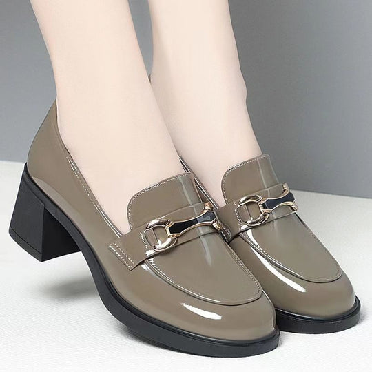 Damen Elegante und bequeme Pumps mit modischem Schnallen-Design EB