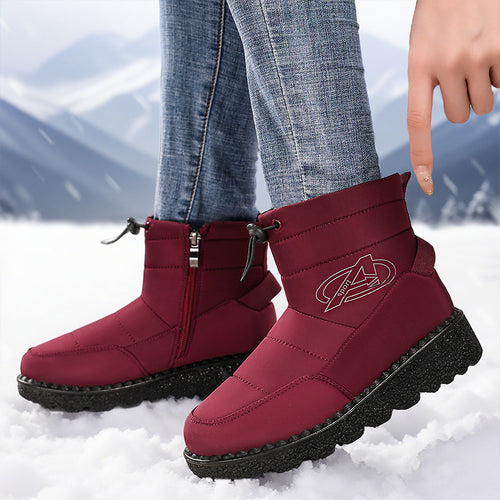 Damen Winteroptik Stiefeletten mit rutschfester Sohle EB