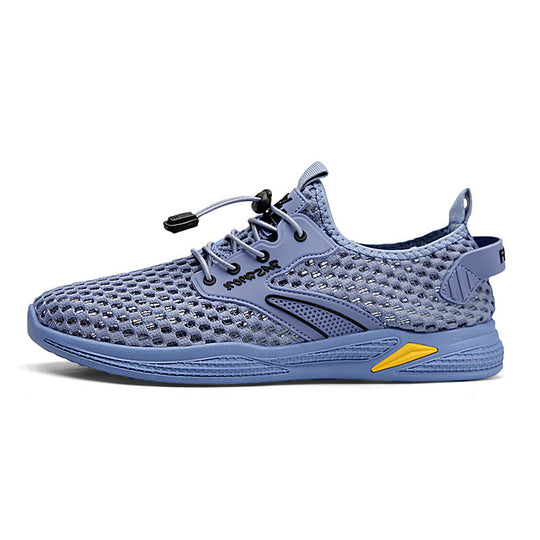 Damen Atmungsaktive Fitness-Sneaker mit flexiblem Schnellschnürsystem EB