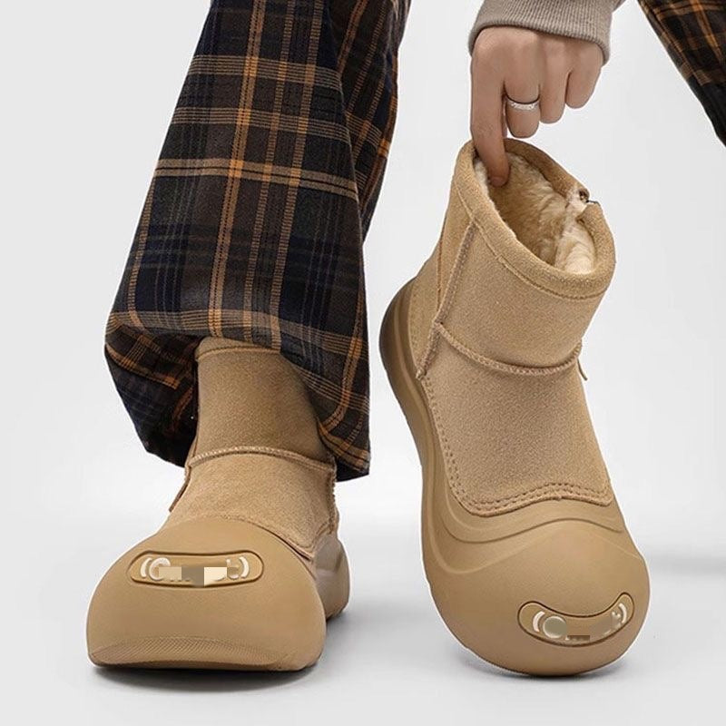 Damen modische Winterboots mit isolierendem Innenfutter und rutschfester Sohle EB