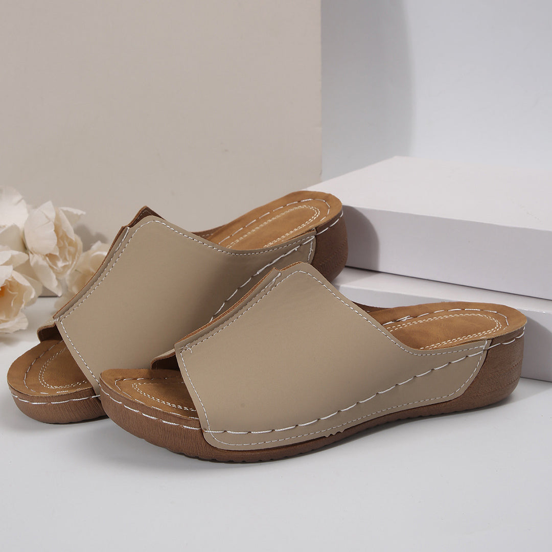 Damen Komfortable Clogs mit ergonomischem Fußbett EB