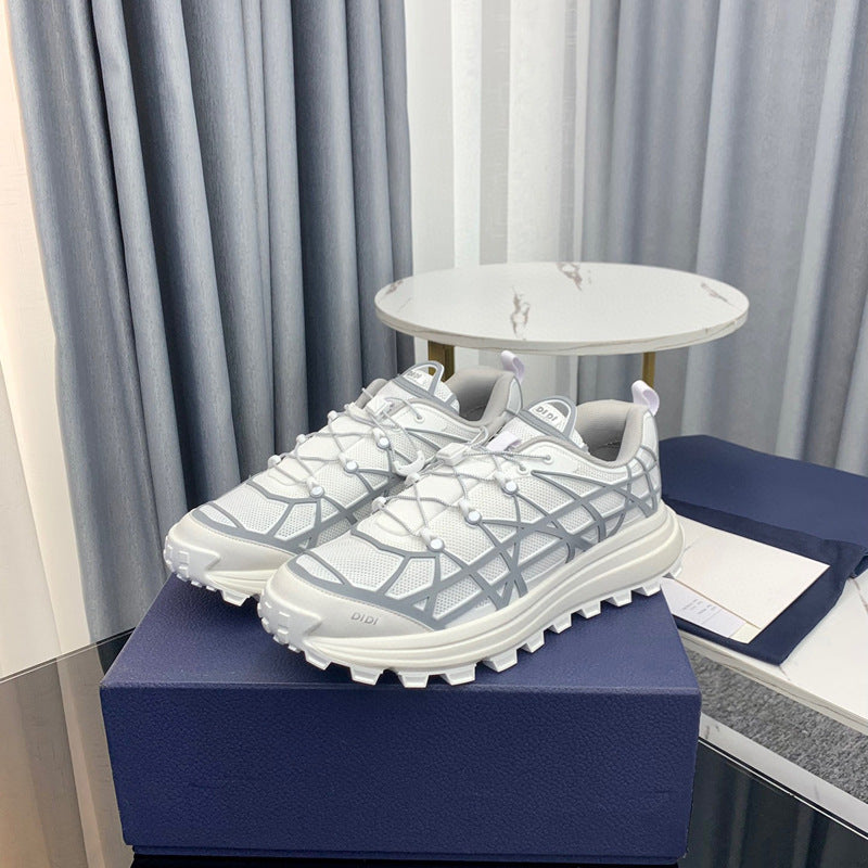 Damen Sportliche Trekking Sneakers mit innovativer Dämpfungstechnologie und rutschfester Außensohle EB