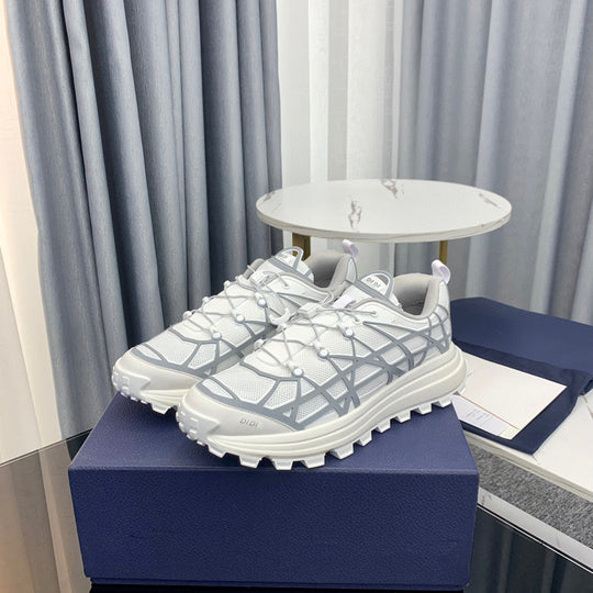 Damen Sportliche Trekking Sneakers mit innovativer Dämpfungstechnologie und rutschfester Außensohle EB