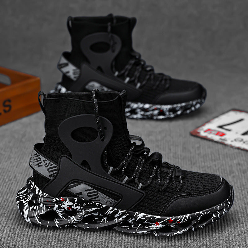 Damen Sportliche High-Top Sneakers mit innovativem Traktionsdesign EB