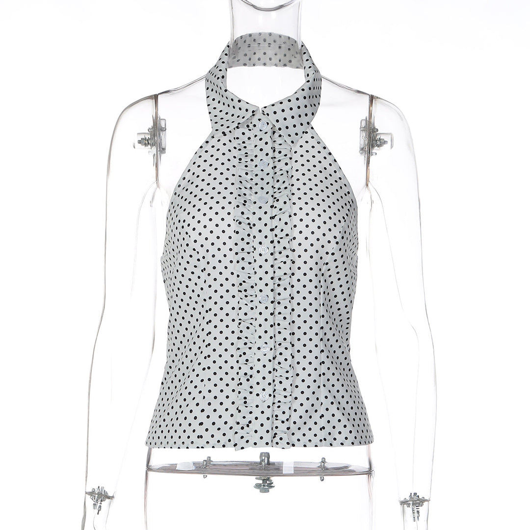 Damen Hemd mit Rüschendetails EB