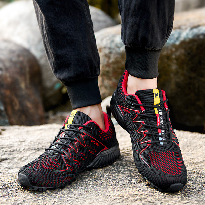 Damen Trailrunning-Schuhe mit atmungsaktivem Obermaterial und griffiger Laufsohle EB
