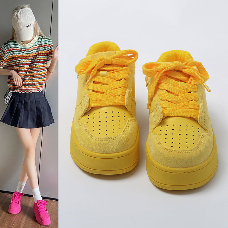 Damen Komfort-Sneaker mit breiter Sohle und atmungsaktivem Obermaterial EB