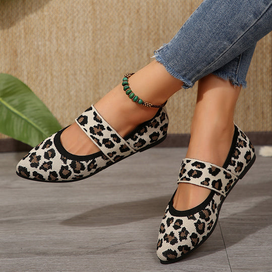Damen modische Slipper mit elastischem Riemen EB