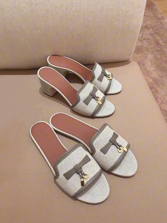 Damen Elegante und komfortable Sandalen mit modischem Riemendesign EB