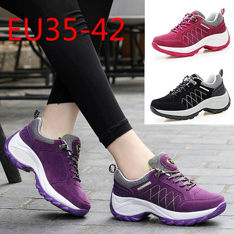 Damen Sportliche Freizeitschuhe mit rutschfester Sohle und dämpfender Einlage EB