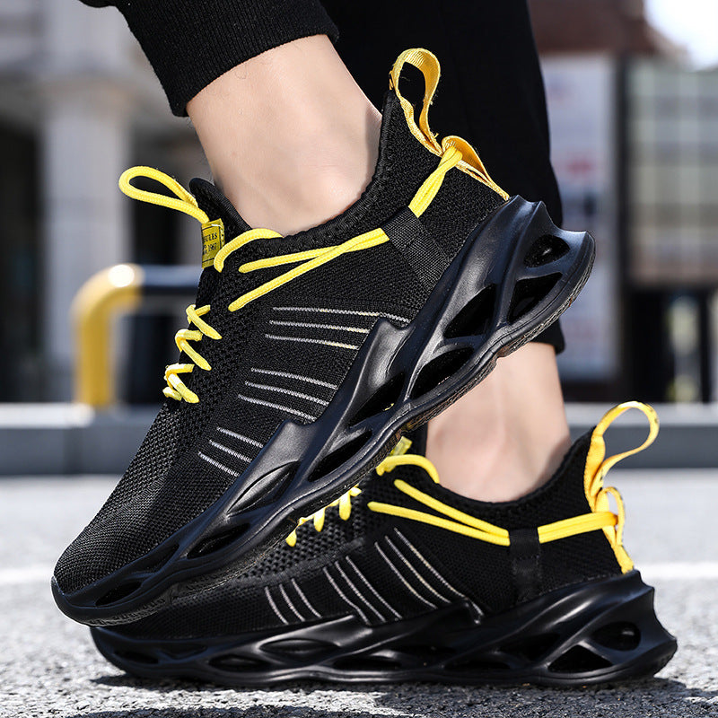Damen Lauf-Sneaker mit atmungsaktivem Obermaterial und stoßdämpfender Sohle EB