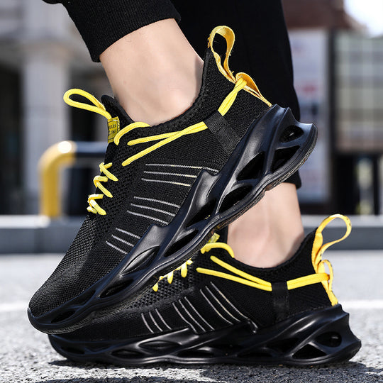 Damen Lauf-Sneaker mit atmungsaktivem Obermaterial und stoßdämpfender Sohle EB