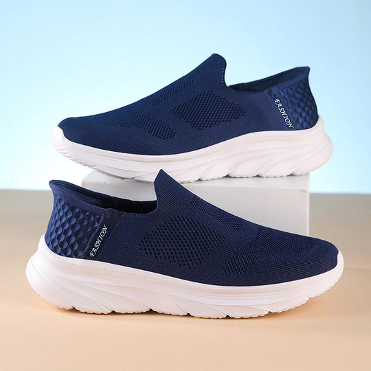 Damen Komfortable Slip-On Sneakers EB