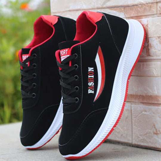 Damen Sportliche Sneakers mit rutschfester Laufsohle und atmungsaktivem Obermaterial EB