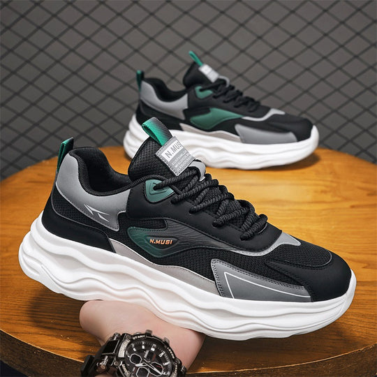 Damen Sportliche Sneakers mit dämpfendem Obermaterial und robuster Sohle EB