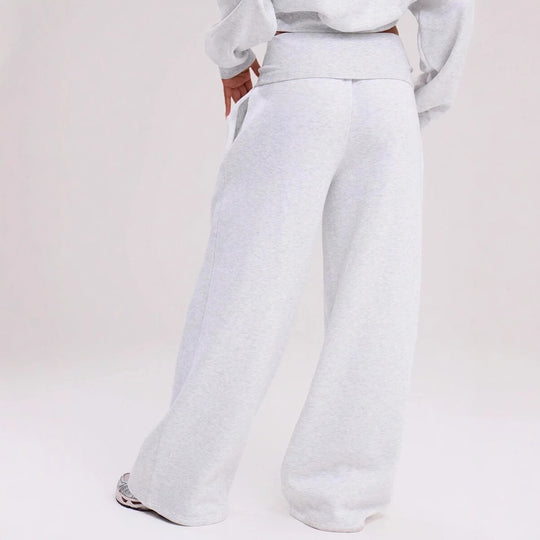 Damen Lässige weit geschnittene Freizeithose EB