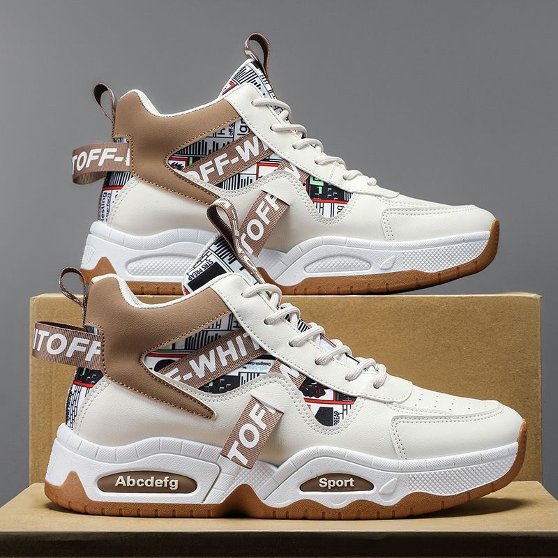 Damen Sportliche High-Top Sneakers mit modischem Detail EB