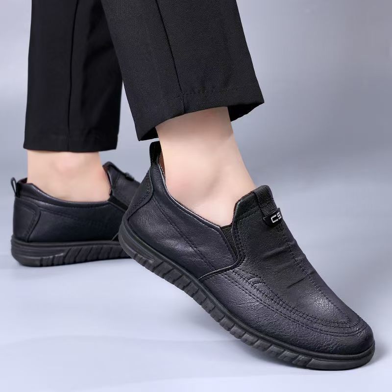 Damen elegante Slipper aus hochwertigem Leder EB