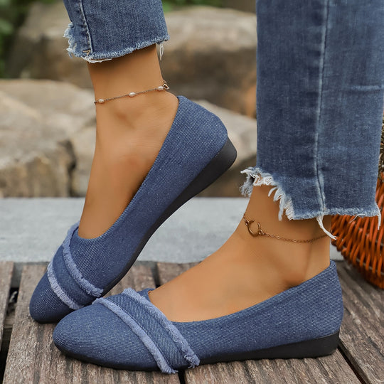 Damen elegante und bequeme Ballerinas EB