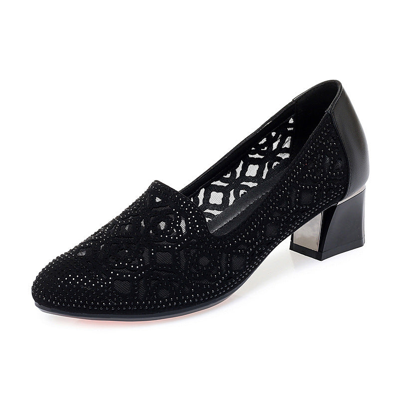 Damen Elegante Pumps mit filigranem Design EB