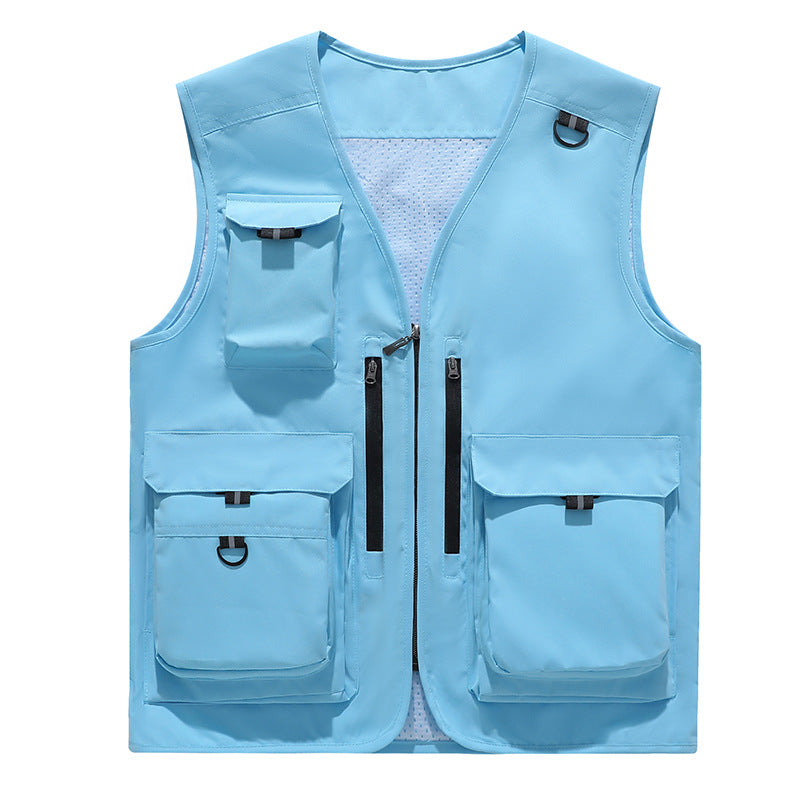 Unisex Praktische Outdoor-Weste mit mehreren Taschen R&B